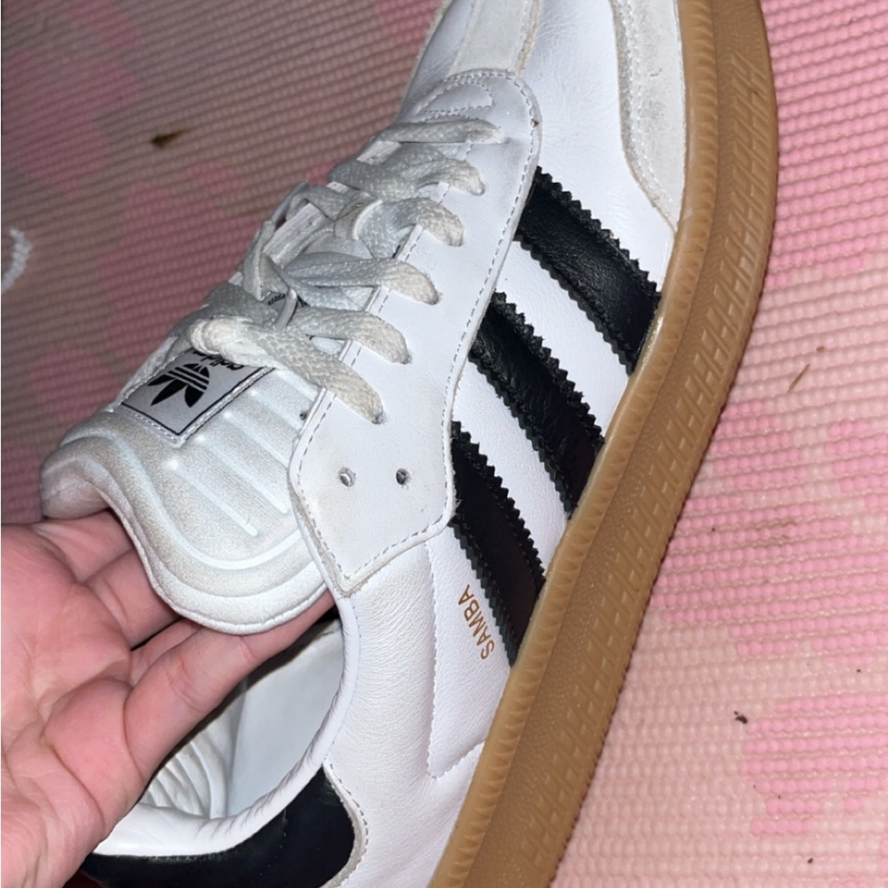 Adidas Samba White Black Gum Sneakers